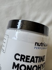 NWT Nutricost Performance Creatine Monohydrate Powder, 500 Grams, Unflavored
