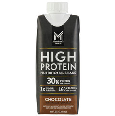 Member’s Mark High Protein Shake Chocolate 11oz 15 Count