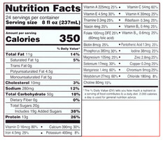 Equate Nutritional Shake Plus Strawberry 8oz 24 Count