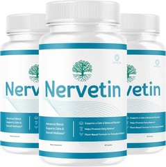 (3 Pack) Nervetin Capsules – Official Nervetin Pills Advanced Premium Formula