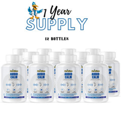 Audio Calm- Hearing Support- 12 Bottles- 720 Capsules