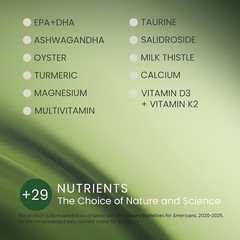 Men’s All-in-One Vitamin Packs for Liver, Energy, Bone & Stress Support – 30ct