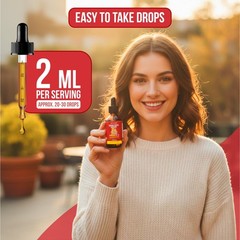 Cayenne Pepper Drops – Organic Supplement with Hawthorn Berry, Beet Root Powd…