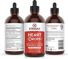 Heartdrops Herbal Heart Supplements w/ European Mistletoe and Extracts of Aged G
