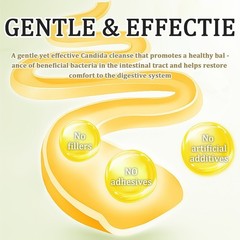 EOCUTE Candida Cleanse Gut Colon Support Natural Herbs for Intestinal Detox USA