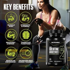 Easy-to-Swallow Micronized Creatine Capsules – Kosher, Gluten-Free, 150 Count