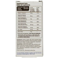 Bedoyecta Multivitamin with Vitamin B12 and Folic Acid Supplement Caps 30 Ct
