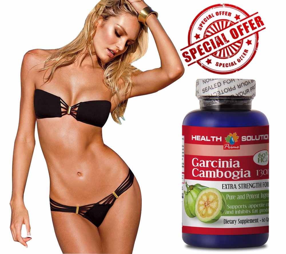 Natural Weight loss fat burner – GARCINIA CAMBOGIA Extract – 1 Bottle 60 Caps