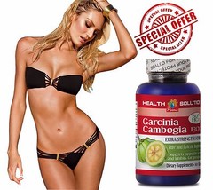 Natural Weight loss fat burner – GARCINIA CAMBOGIA Extract – 1 Bottle 60 Caps
