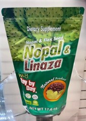 NOPAL & LINAZA FLAX SEED & NOPAL 100% NATURAL 1 LB. FIBRA