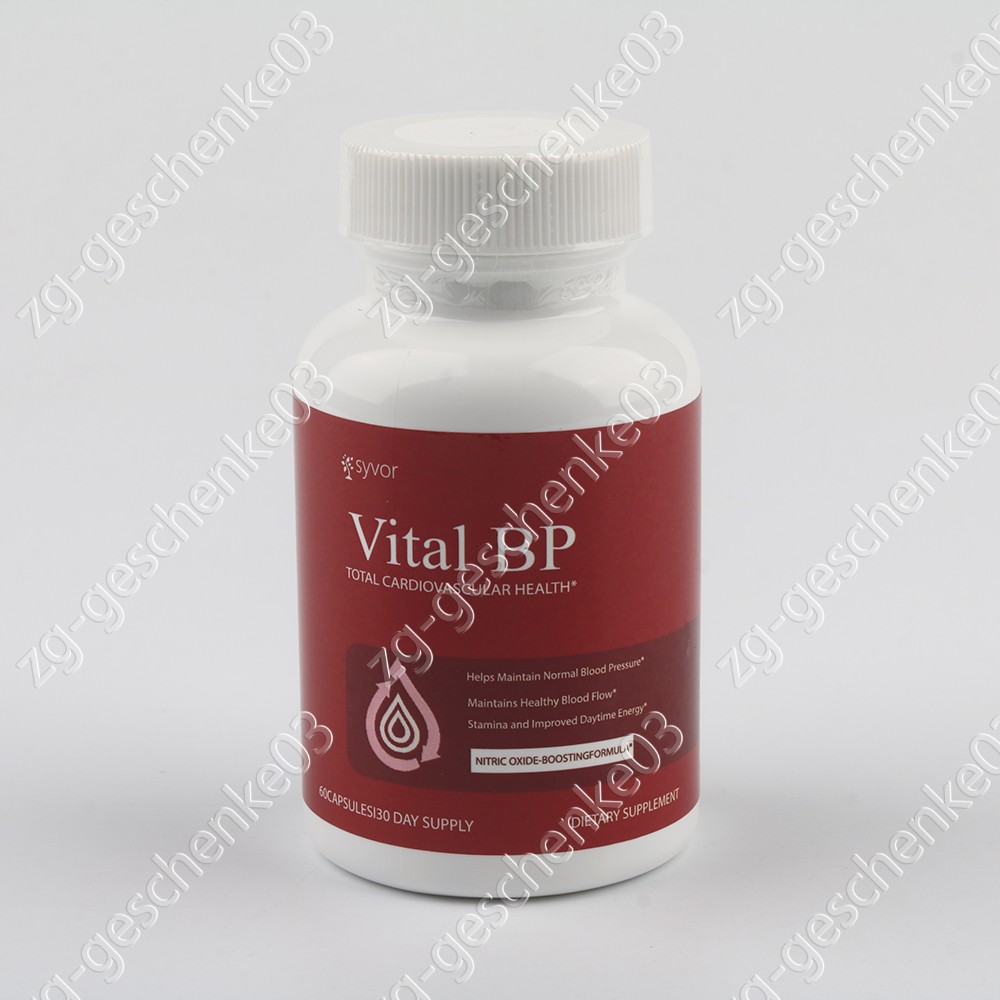 Vital BP Advanced Blood Support Vitamin Formula VitalBP 60 Capsules 1-3 Pack