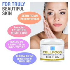 Oxygen Gel, 2 oz – Luxurious Moisturizer with Aloe & Lavender, Fine Line Reducer