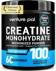100% Pure Micronized Creatine Monohydrate Powder, Unflavored Creatine for Women