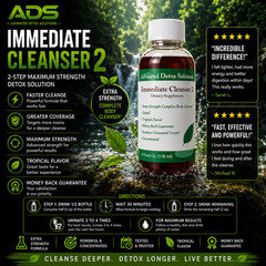 Immediate Cleanser 2 4oz | 1 Million Customers Satisfied | Same Day Shipping!