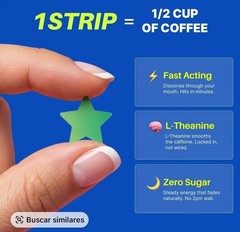 5STRIP Energy Strips Cool Mint 30ct, 50mg Caffeine w/ L-Theanine & B12