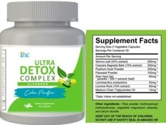Detox Capsules desintoxicador 100 caps weight loss Body cleansing Detox colon +1