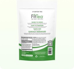 The Fit Tea 28 Day Detox Tea – Detox Cleanse Tea for Women and Men – Clinica…