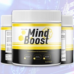 (2 Pack) Mind Boost Powder Natural Brain Support Supplement MindBoost 60 Serves