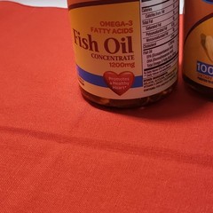 Welby Omega-3 Fish Oil 1200mg EPA DHA 100 Softgels Mercury Purified