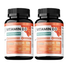 Vitamin D3 240pcs, Fights Fatigue,Promote Bone and Teeth Health,Improve Vitality