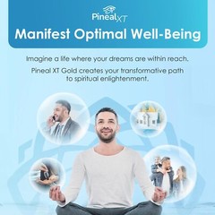 Pineal XT Gold Third Eye Awakening Supplement for Energy and Focus 30 Count