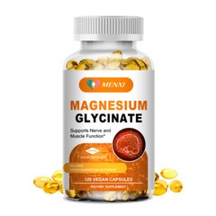 400MG Magnesium Glycinate High Absorption,Improved Sleep,Stress & Anxiety Relief