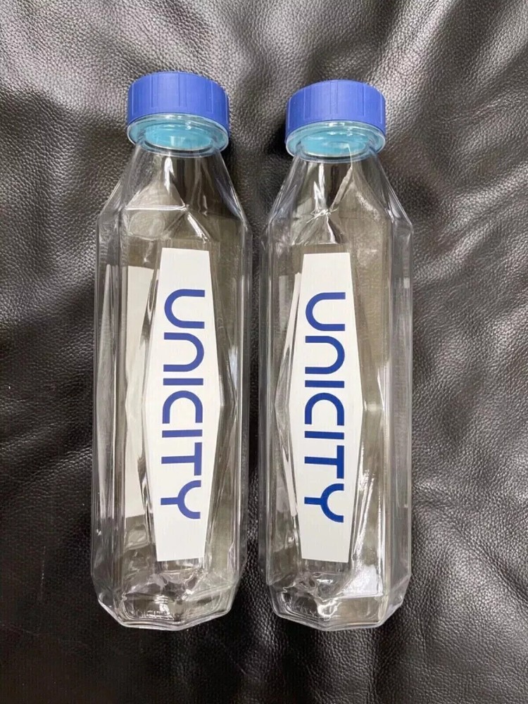 2 X Unicity 500ml Replacement Shaker Diamond Bottles Feel Great -Balance-Unimat