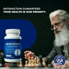 MemoryOn Capsules – Memory On Brain Focus Support Supplement 60ct