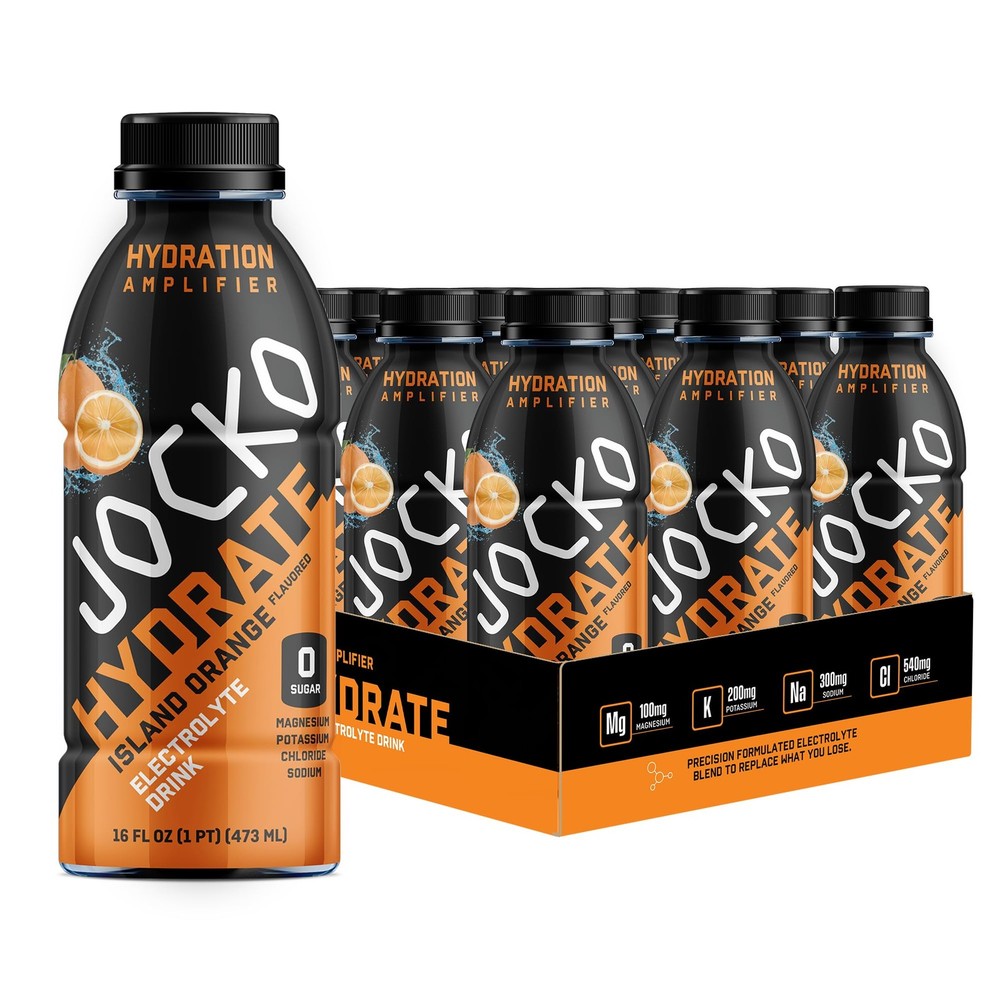 Jocko Fuel Hydrate Electrolyte Drinks Sports Drink Hydration Amplifier, Thir…