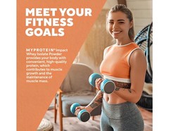 Myprotein Impact Whey Protein Isolate Chocolate Brownie Mix 5.5lb Exp: 04/2027