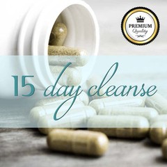 15 Day Cleanse – Gut and Colon Support, Advanced Formula Fiber, Detox, Non-GMO