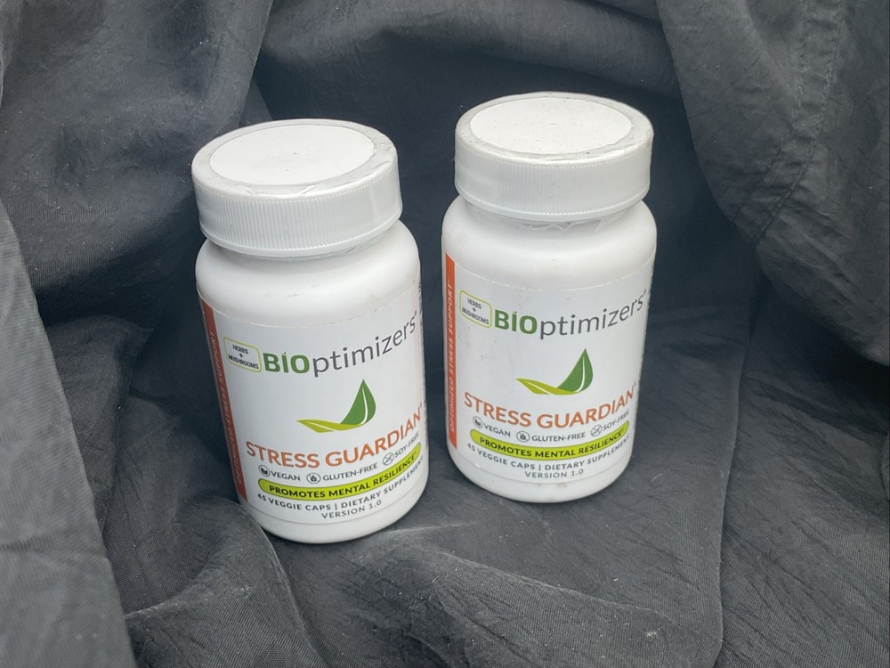 2X Bioptimizers Stress Guardian, Support HPA Axis, Mood, Performance, Relaxation
