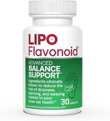 Lipo-Flavonoid Balance Support, Helps Reduce The Risk of Vertigo 30 Count