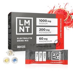 LMNT Zero Sugar Electrolytes – Watermelon Salt | Drink blend | 30-Count