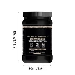 Black Forest Powder Flavanol High Cocoa 1200mg Flavonoids Supplement Health