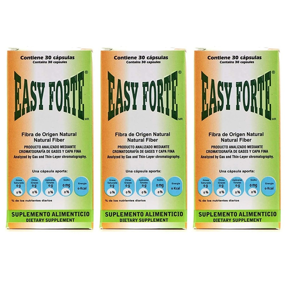 Easy Forte: Natural Support for Weight Management by Easy Figure Labs (3 Pack)