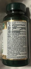 Nature’s Bounty Black Cohosh Herbal Menopausal Support 540mg 100 capsules 05/25