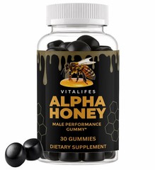 Alpha Honey Performance Gummies, AlphaHoney Supplement (30 Gummies)