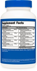 Nutricost Mushroom Complex Supplement, 120 Capsules for 120 Count (Pack of 1)