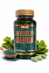 Celulas Madre Stem Cell Enhancer 60 Capsules + Cream 2oz AFA Extract Combo Pack