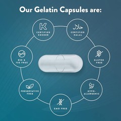 Size 00 Capsule Connection 10K Empty Gelatin Capsules A Bag Carton transparent