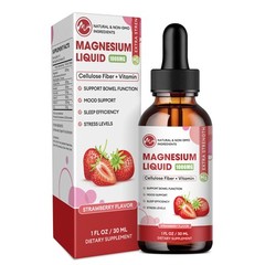1-5X Magnesium Liquid Drops, Magnesium Glycinate,Improve Sleep,Anxiety Relief