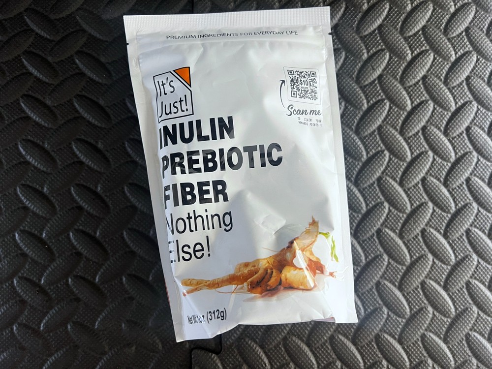 It’s Just! Inulin Prebiotic Fiber Water Soluble Chicory Root Promotes Gut Health