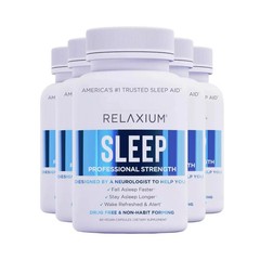 5 package Relaxium Sleep Natural Dietary Supplement for Better Sleep – Free Ship
