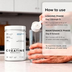Puregen Labs Micronized Creatine Monohydrate Powder 500g Exp 12/27