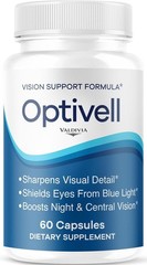 Optivell Eye Vision Health Support Supplement Capsules Lutein 1 Pack 60Ct