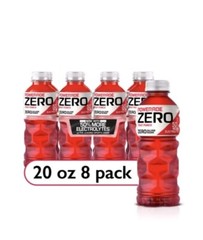 Powerade Zero Sugar Red Fruit Punch Sports Drink 8 Pack 20 fl Oz