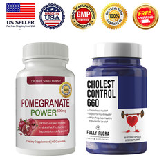 Pomegranate Extract Antioxidant Support & Cholesterol Control Heart Supplement