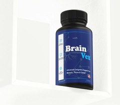 (2 Pack) BrainVex Nootropic All Natural Brain Supplement Brain Vex Capsules