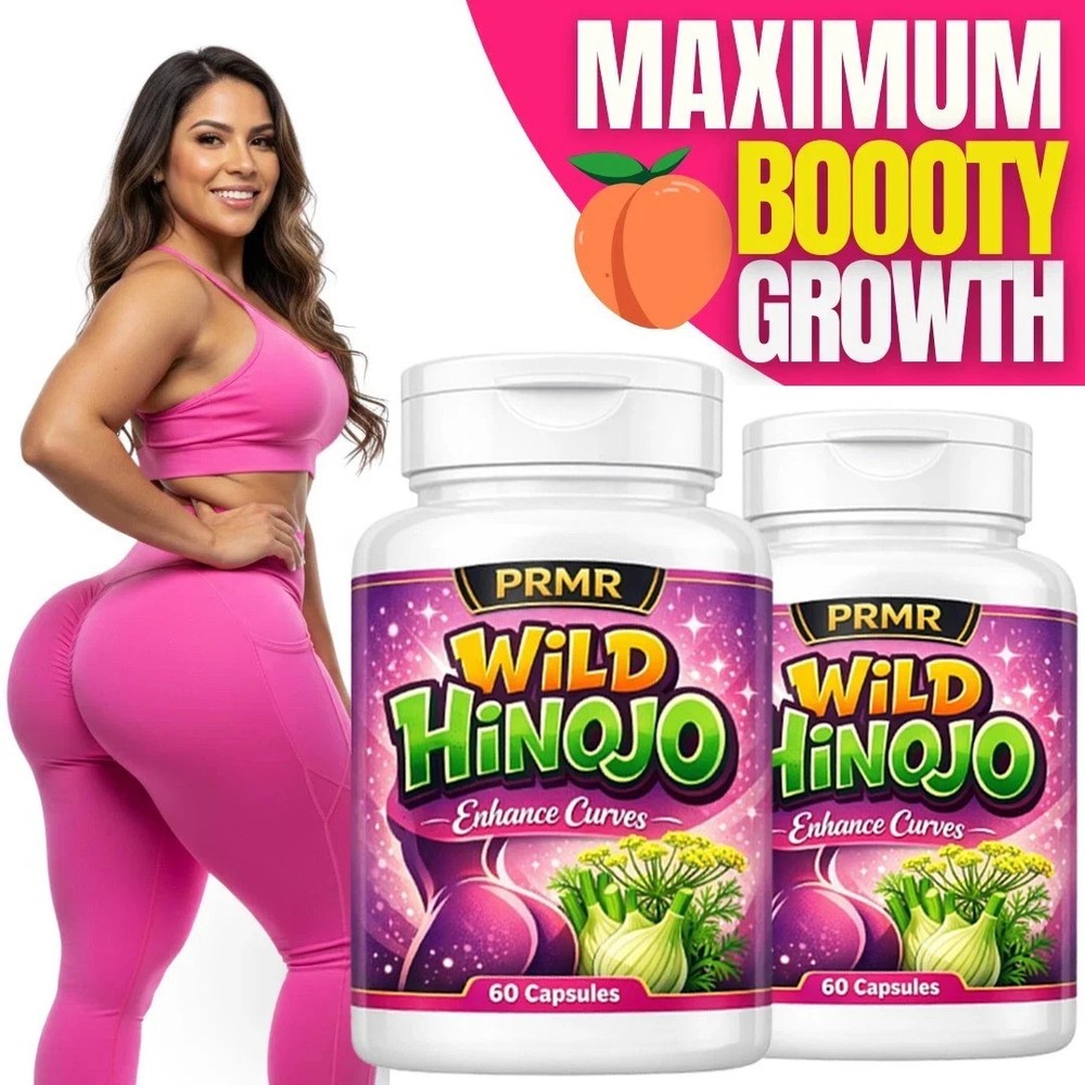 BIG BUTT, FULLER BUST & SEXY HIPS – Curvy Fruit Aguaje + Maca + Fennel Pills 2pk